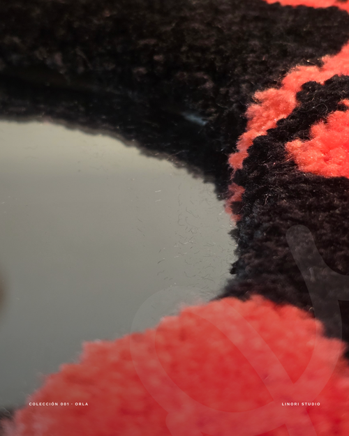 Orla · Nocturno — Espejo textil