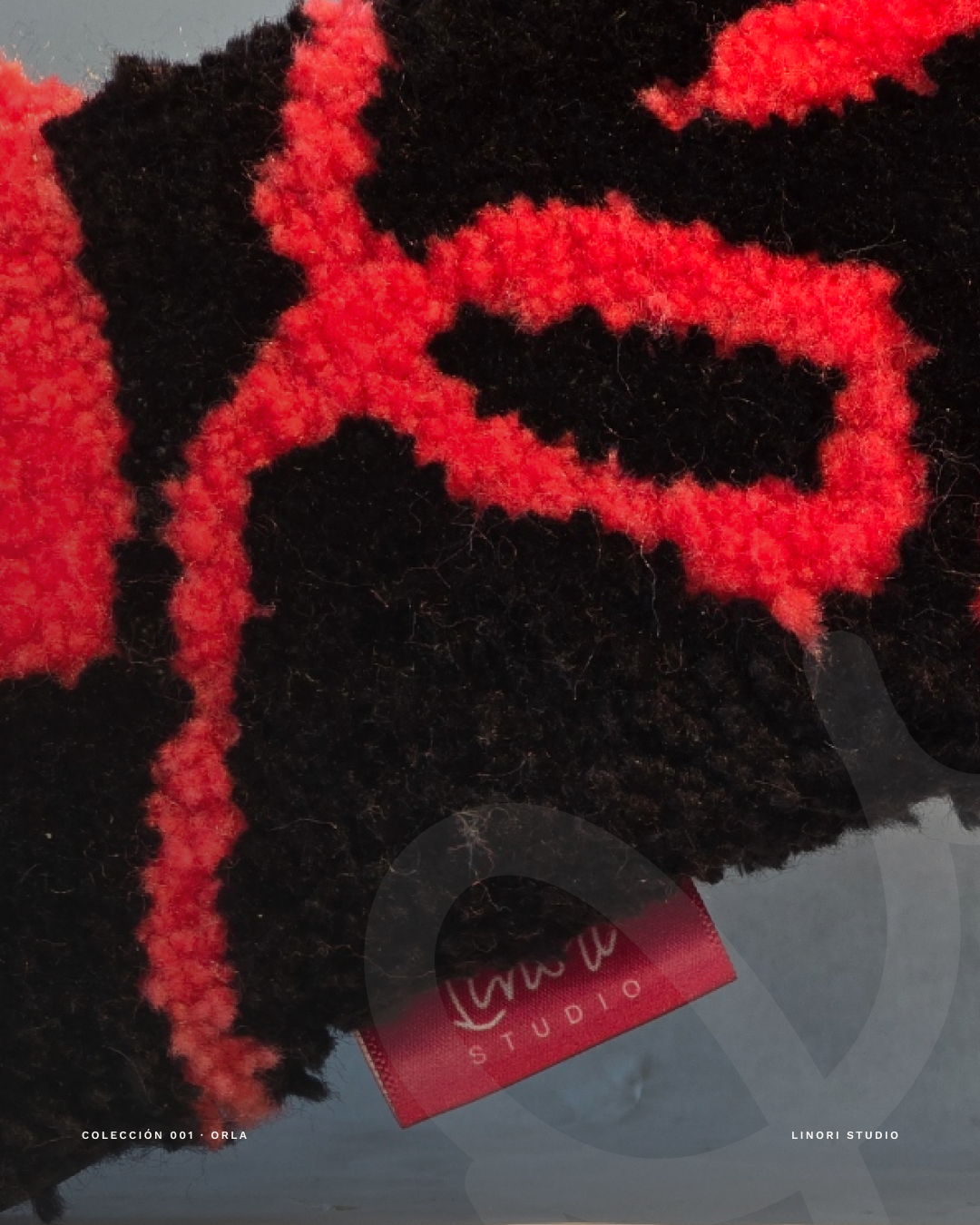 Orla · Nocturno — Espejo textil